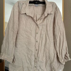 Chico's Classic Beige Blouse